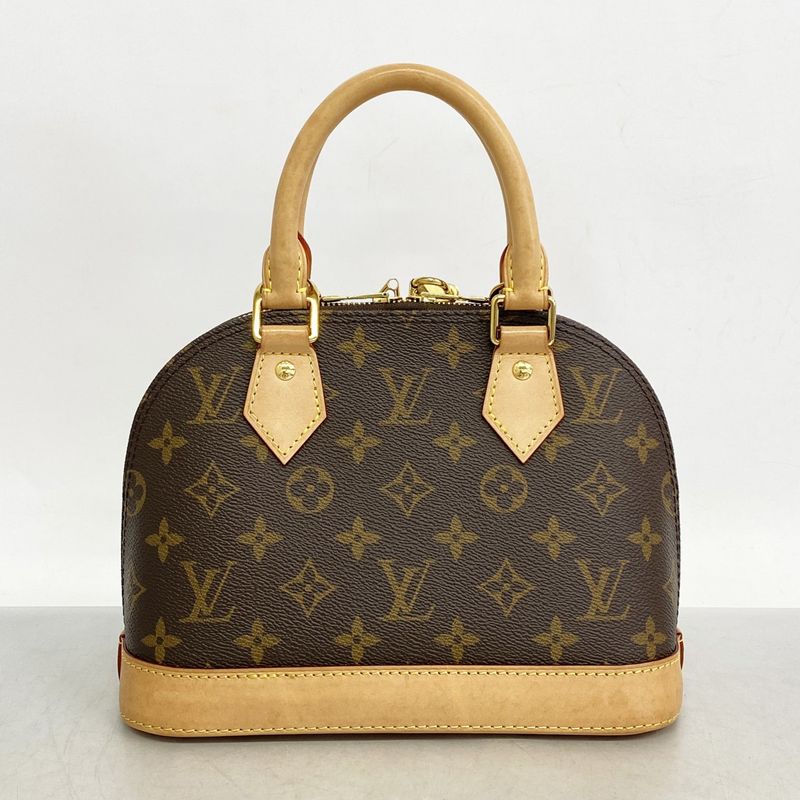 Louis Vuitton Handbag Monogram Alma BB M46990 Brown Ladies