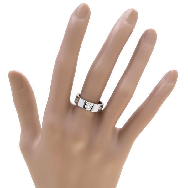 Cartier Love Ring Full Diamond #52 (size Near 11.5)[a
