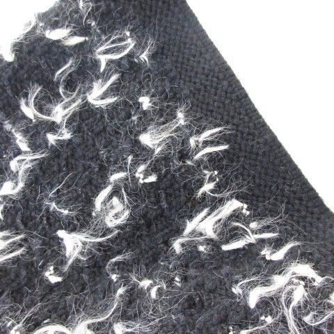 Chanel P52503k06806 Wool Cashmere Knit Dress Knee Length 7/4 Length Sleeves