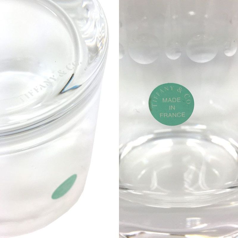 Unused Tiffany & Co Swing Rock Glass Pair of Tumblers Aq5580