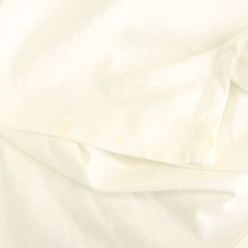 Hermes Printed Pocket T-shirt Cut And Sleeve XS White HK - OS