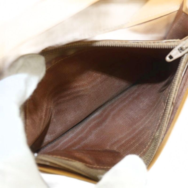 Celine Long Wallet PVC Leather Macadam Pattern Total Logo Brown - GY18 MQ - OH