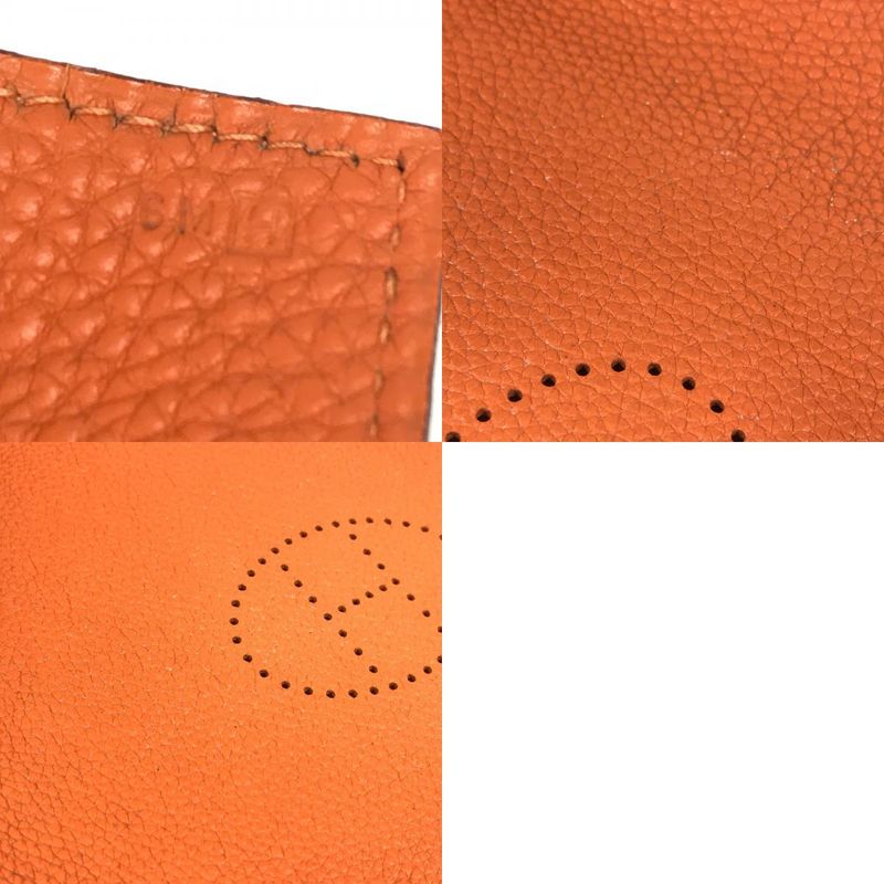 Hermes Small Bag Vidpoche Taurillon Clemence Orange