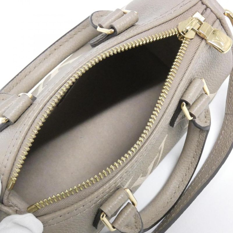 Louis Vuitton Bicolor Monogram Empreinte Nano Speedy M82890 Boston Bag