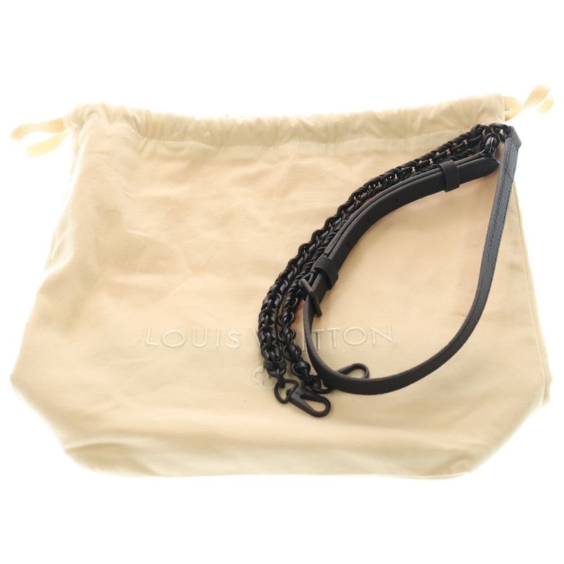 Louis Vuitton Capucines MINI EW 2WAY Bag Handbag Mini Bag Shoulder Bag Black