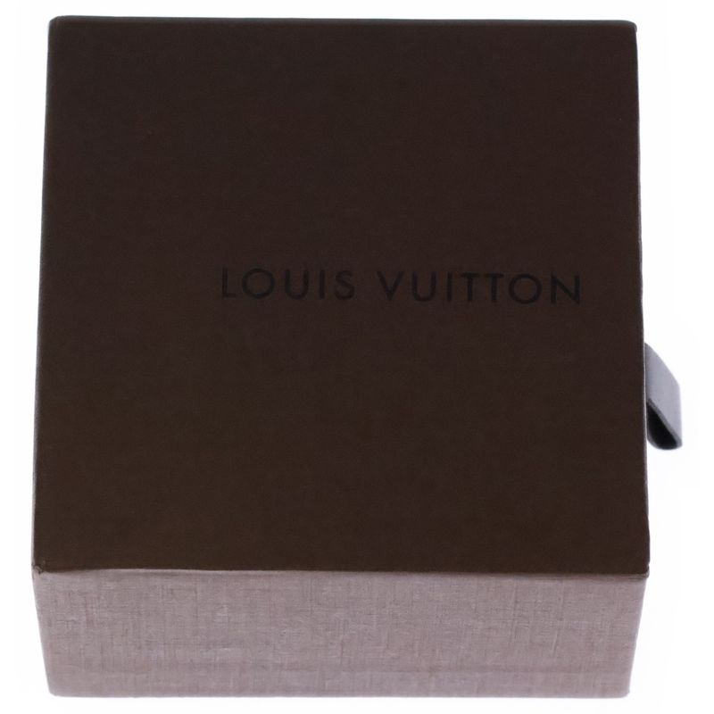 Louis Vuitton Chenne Ano Cles Key Ring Wallet Chain Silver M58035