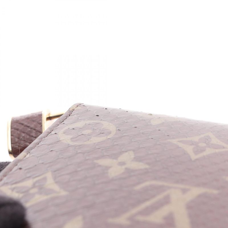 Louis Vuitton Round Long Wallet Zippy Wallet Monogram N80148 Exotic Cles Zippy