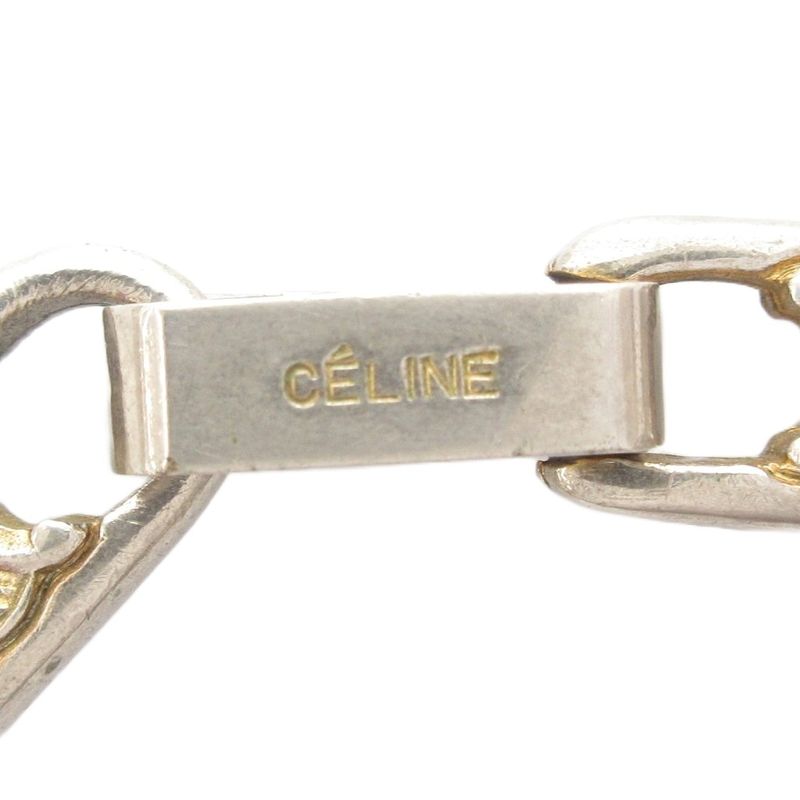 Celine Triomphe Bracelet Chain Silver Color AE - GY47