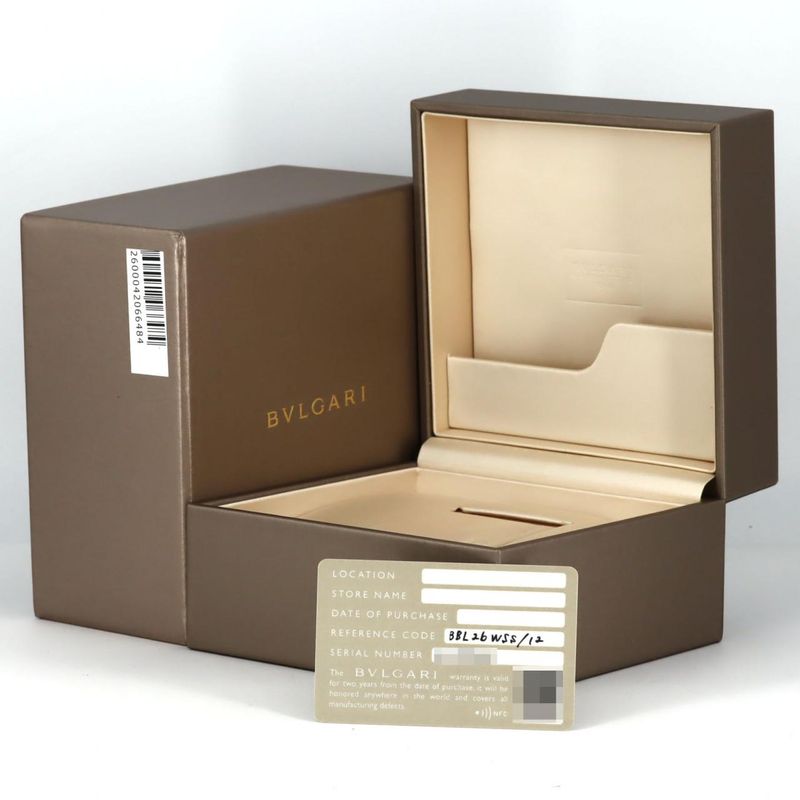 Bulgari 12P Bbl26s Bbl26wss 12 SS Quartz