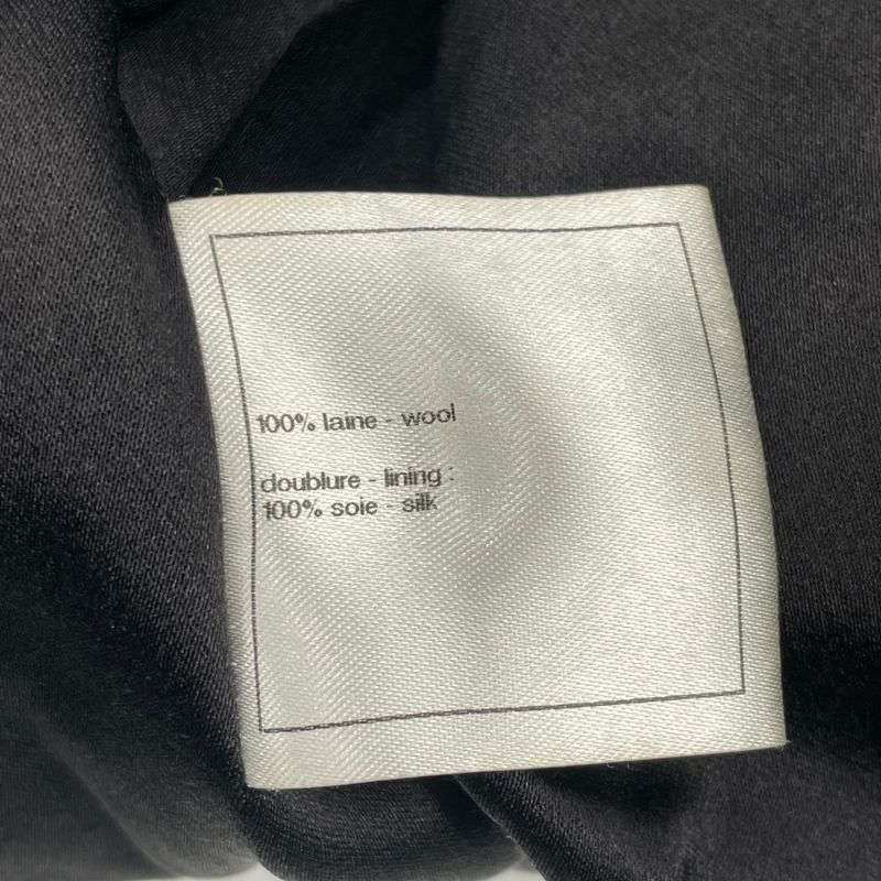 Chanel Jacket Coat 2011 Gripoix Worn by Keira Knightley Black Size 42