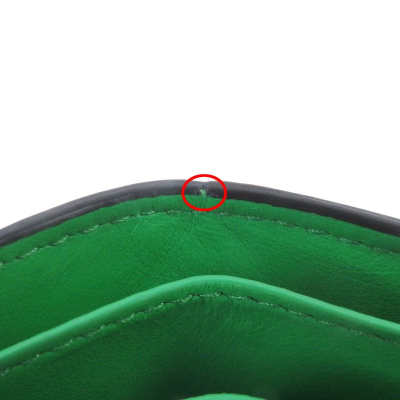 Bottega Veneta 743211 Leather Current Intrecciato Compact Wallet