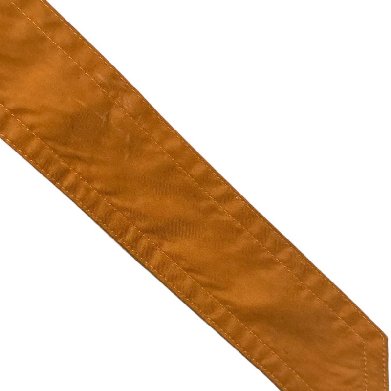 Hermes Belted Stainless Steel Collar Coat Size 46 Orange Men's Used