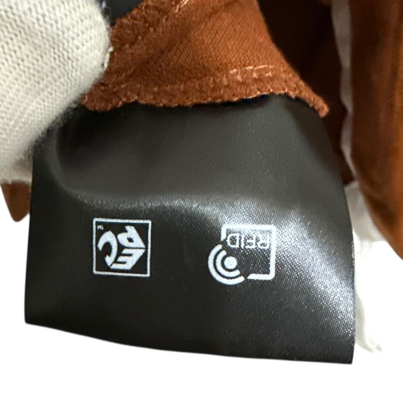 24ss Prada Pique and Jersey Polo Shirt Polo Shirt Size 34 Brown Women Used