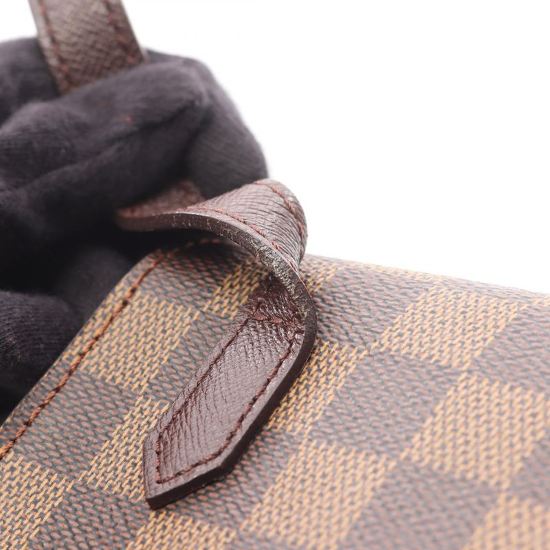 Louis Vuitton Shoulder Bag Pimlico Damier Ebene N45272 PVC Coated Canvas