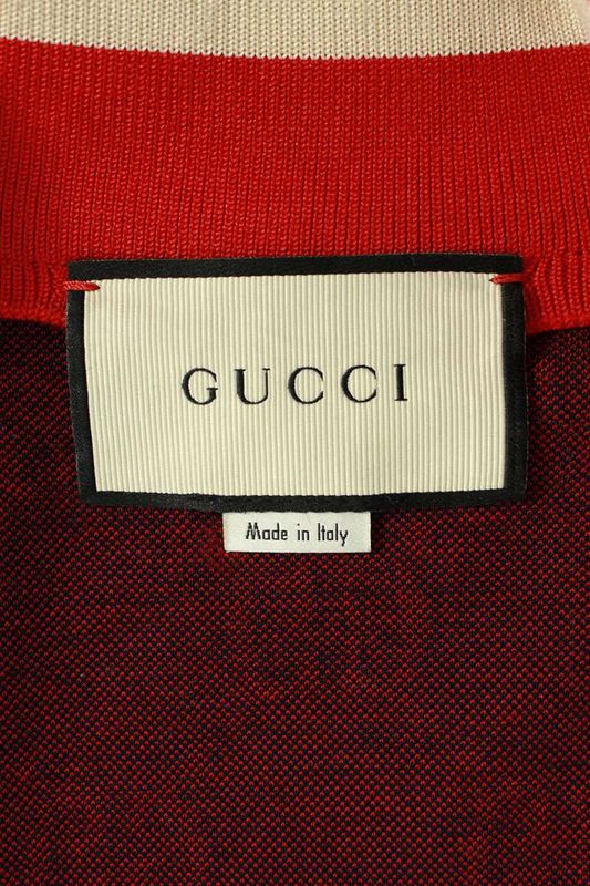 Gucci 496919 X9l13 GG Jacquard Jersey Track Jacket Blouson Men's XS