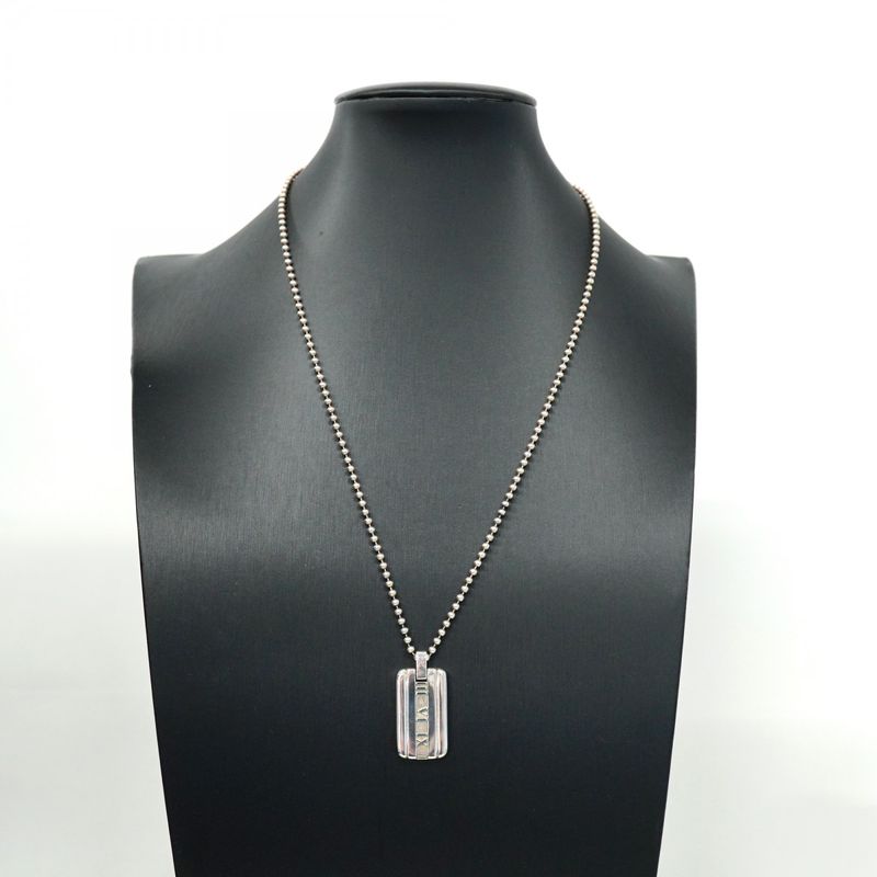 Tiffany & Co Necklace Atlas 925 Silver Men Women Unisex