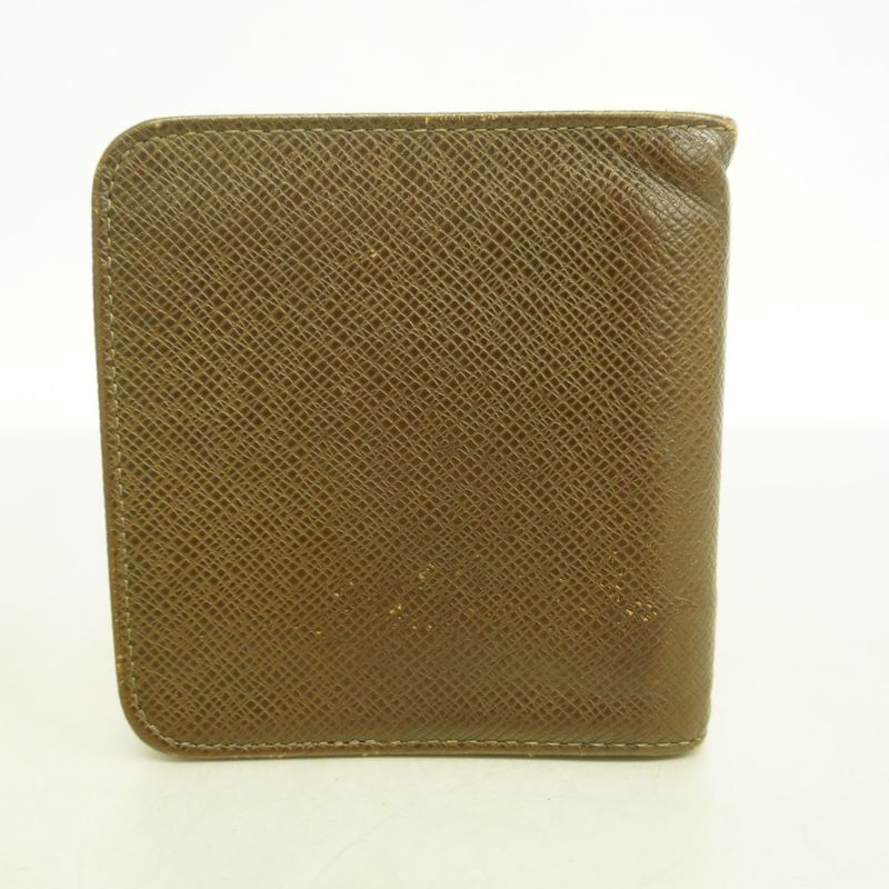 Louis Vuitton Wallet Taiga Portobier M30678 Grizzly Men's