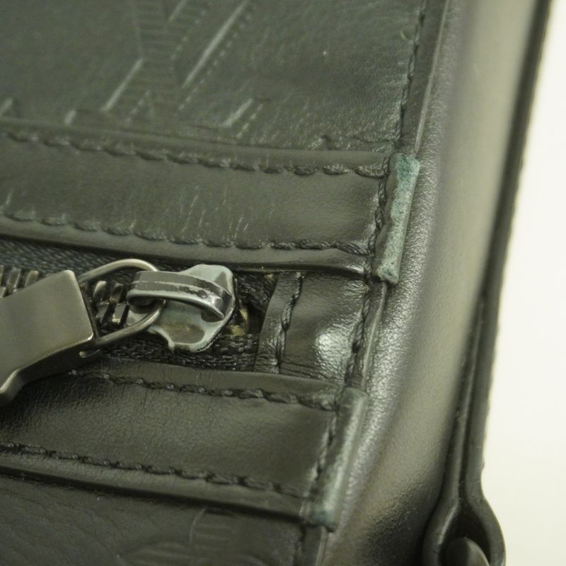 Louis Vuitton Shoulder Bag Monogram Shadow Splinter Messenger M44729 Noir Black