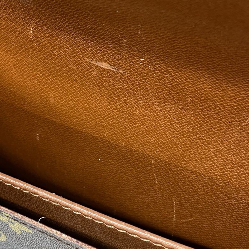 Louis Vuitton Shoulder Bag Monogram Cartesiere GM M51252 Brown Ladies