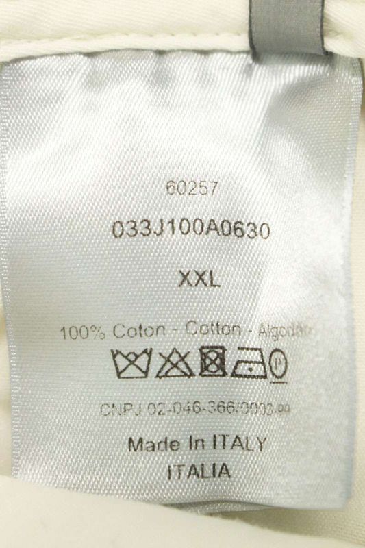 Dior X Sean Stussy 20AW 033j100a0630 Logo Embroidery Corduroy Half Pants Men's