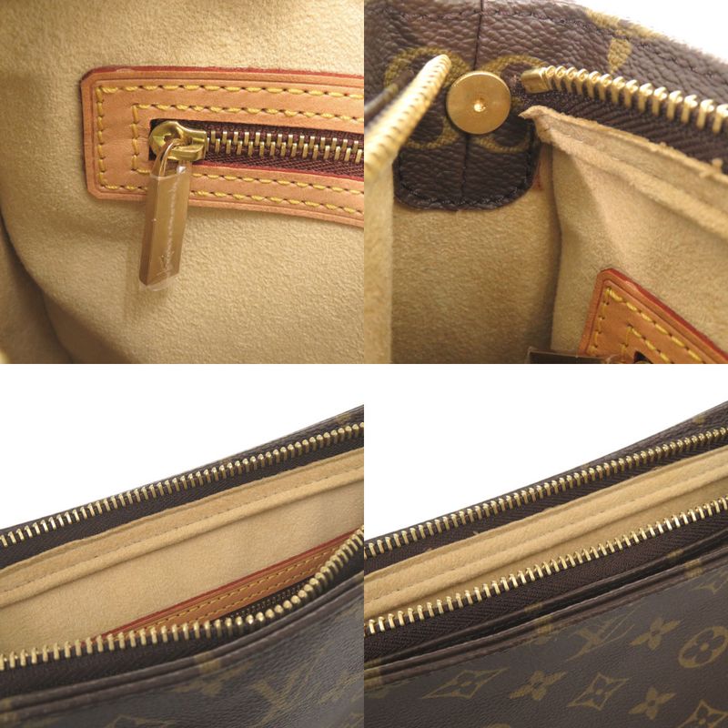 Louis Vuitton Looping MM Monogram M51146 Brown Shoulder Bag LV 1011 Louis