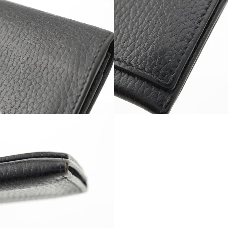 Gucci GG Logo Card Case Business Card Holder 474748 Black