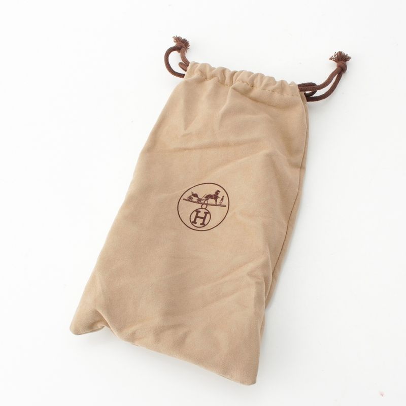 Hermes Evelyn Canvas Leather Silver Hardware Shoulder Strap Gold