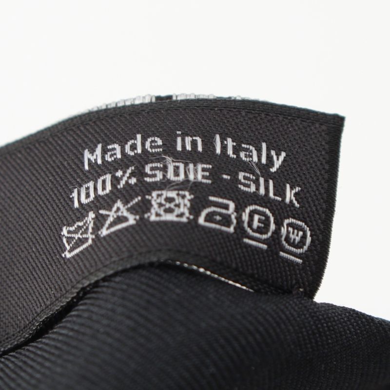 Chanel 23p Silk Headband Hair Accessory Scarf Black