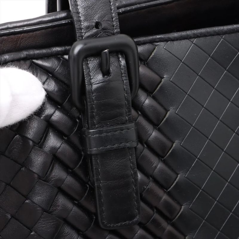Bottega Veneta Intrecciato Braided Leather Tote Bag Shoulder Business Commute