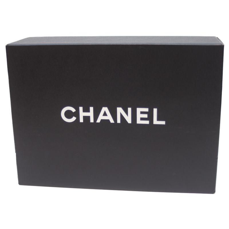 Chanel No 4 A03570 Black Ghardware Push Lock Matrasse 25 Single Flap Chain