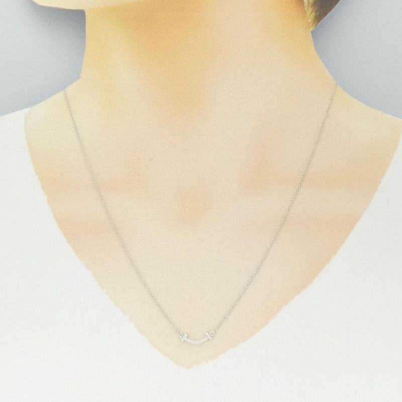 Tiffany & Co T-Smile Mini Necklace