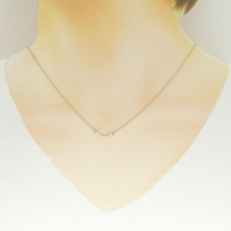 Tiffany & Co T-Smile Mini Necklace