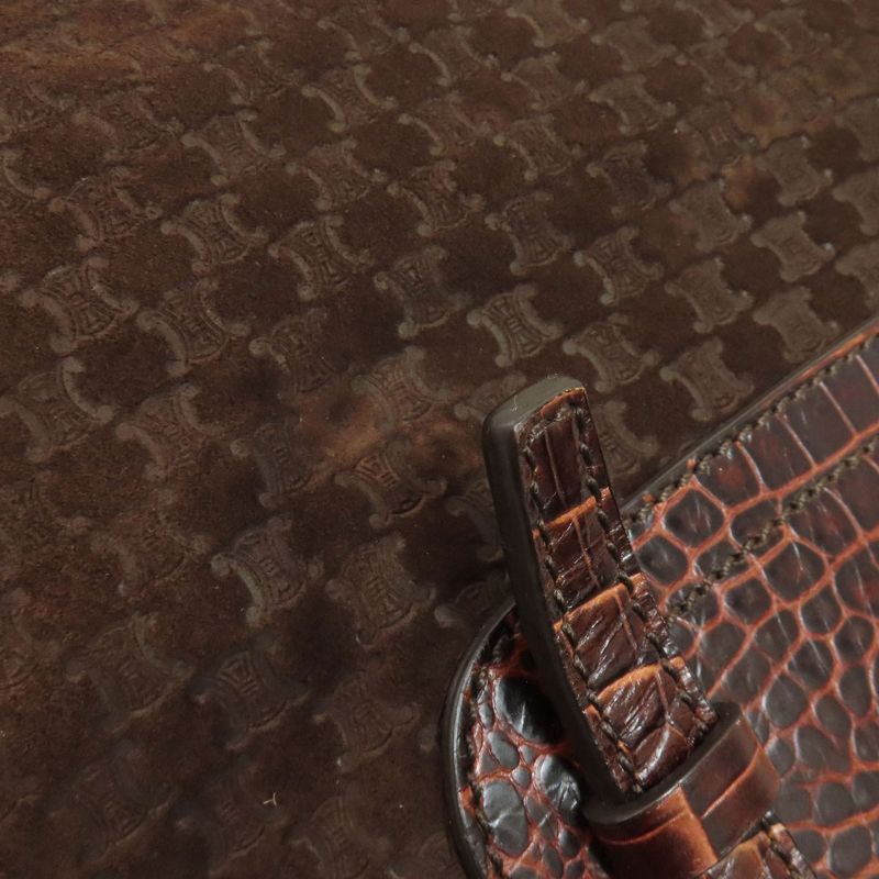 Celine Boogie Bag Handbag Suede Women