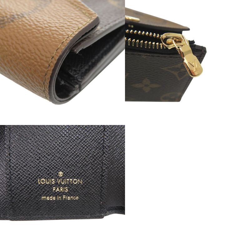 Louis Vuitton Portefeuille Zoë Monogram Trifold Wallet M80725 Monogram Canvas
