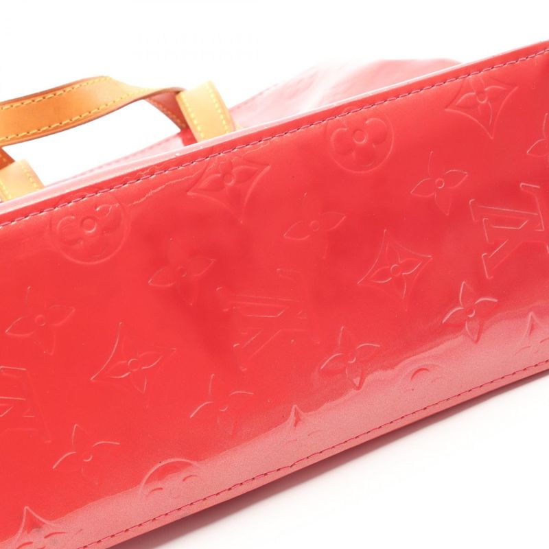 Louis Vuitton Handbag Reed PM Monogram Vernis Framboise M9132f Framboise