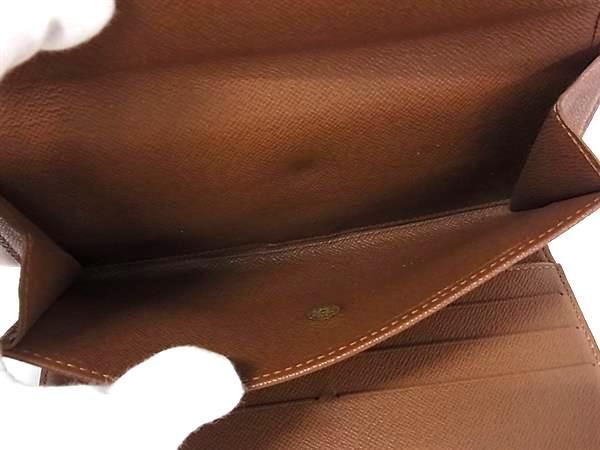 Louis Vuitton Wallet Monogram Porte Trsor International M61215 Brown PVC