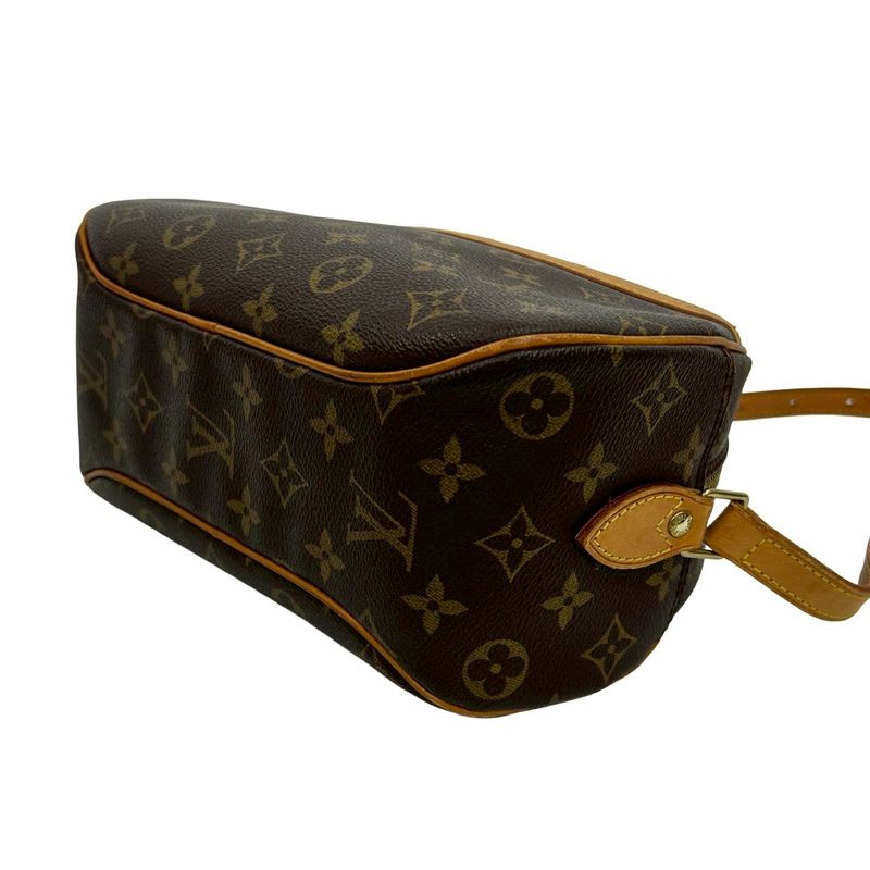 Louis Vuitton Blois Monogram Logo Pattern Leather Shoulder Bag
