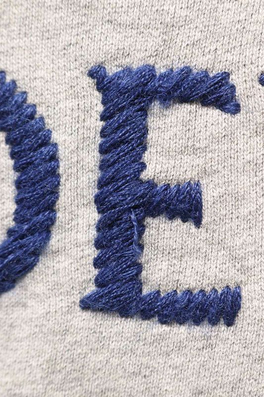 Loewe H526y24j26 Logo Embroidered Crew Neck Sweatshirt Men's XXL