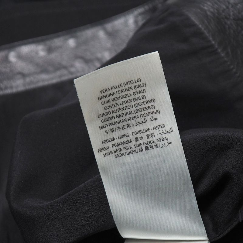 Gucci Long Skirt Size 40 Studded Leather Flared Skirt Made in Italy 20251125