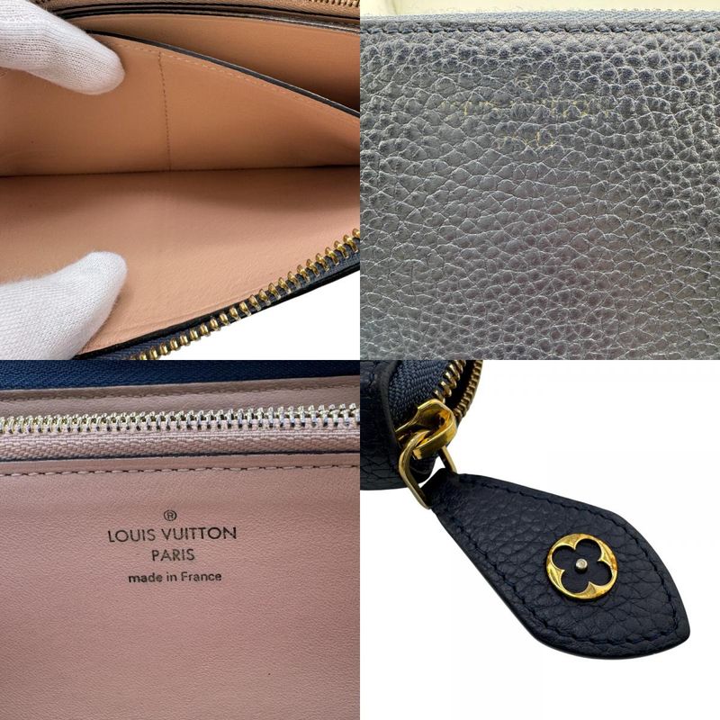 Louis Vuitton M68582 Round Zip Wallet Portefeuille Comete Long Wallet Beige