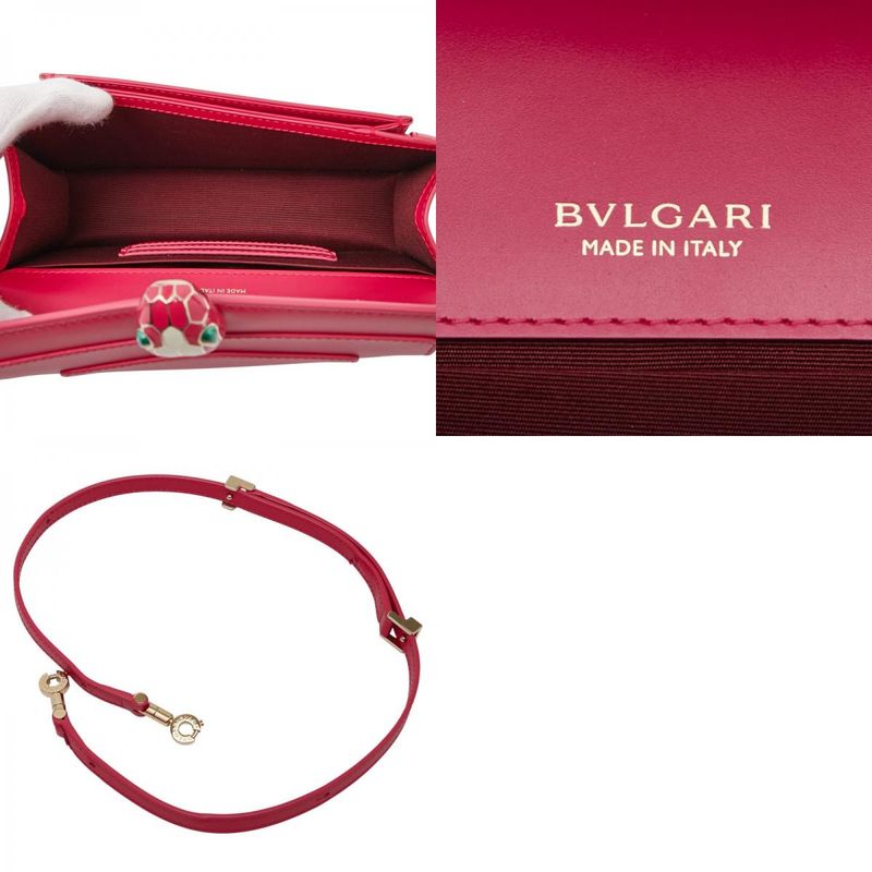 Bvlgari Serpenti Forever Pink Leather Women Bvlgari