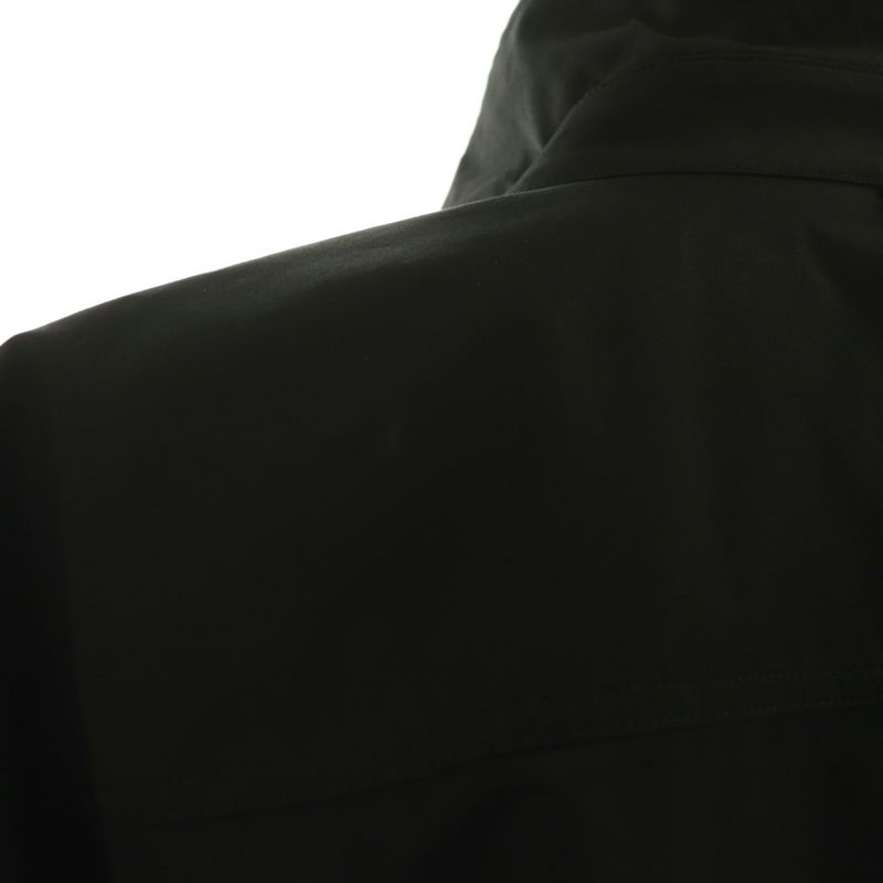 Hermes H5h0620dv 25 Years Draped Collar Shirt Blouse Long Sleeves Front Open