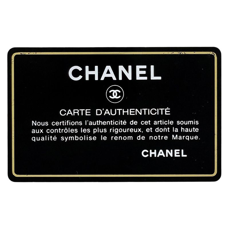 Chanel Coco Mark Handbag Mini Boston Handbag Leather Black Women