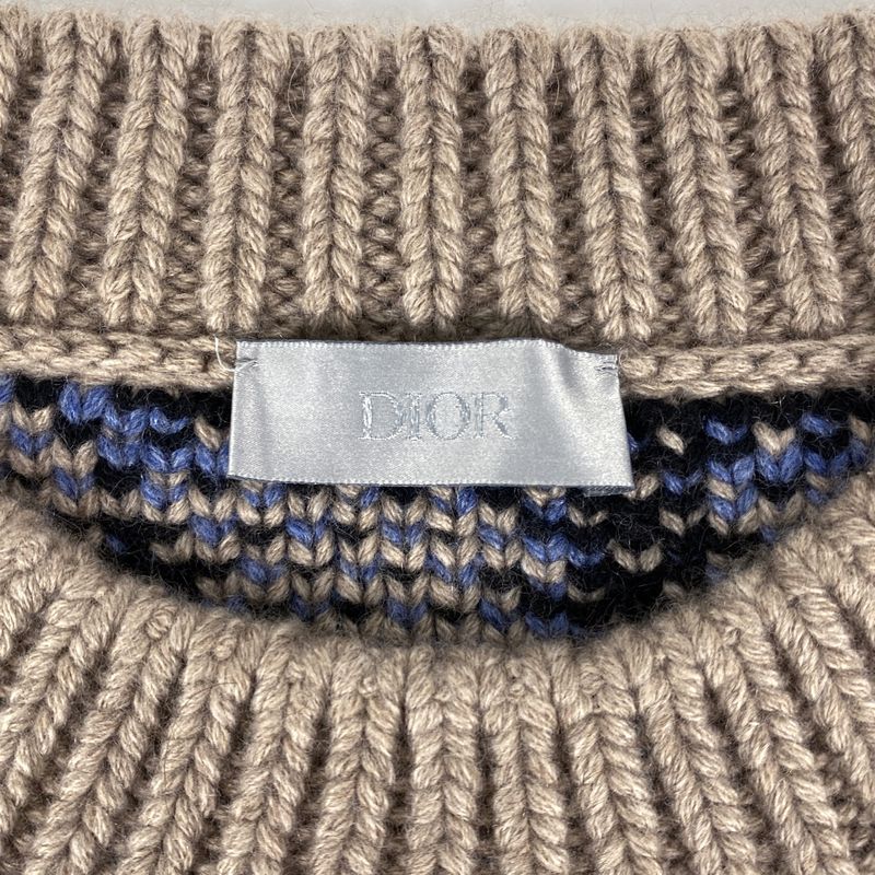 Christian Dior Cactus Jack Knit Vest Travis Scott Sweater Tops Vest Cashmere