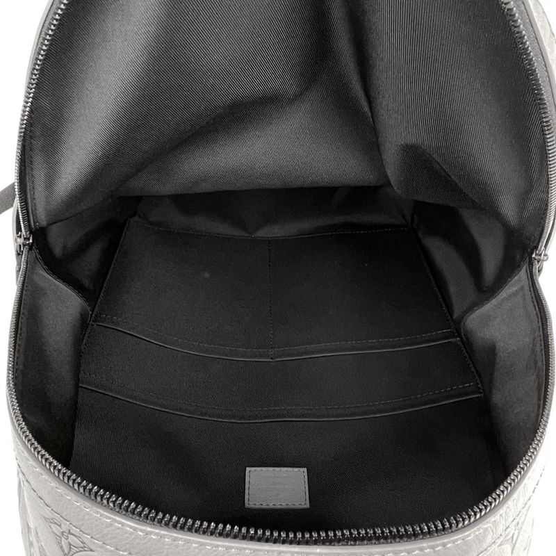 Louis Vuitton Discovery Backpack PM Monogram Shadow Backpack Leather Gray