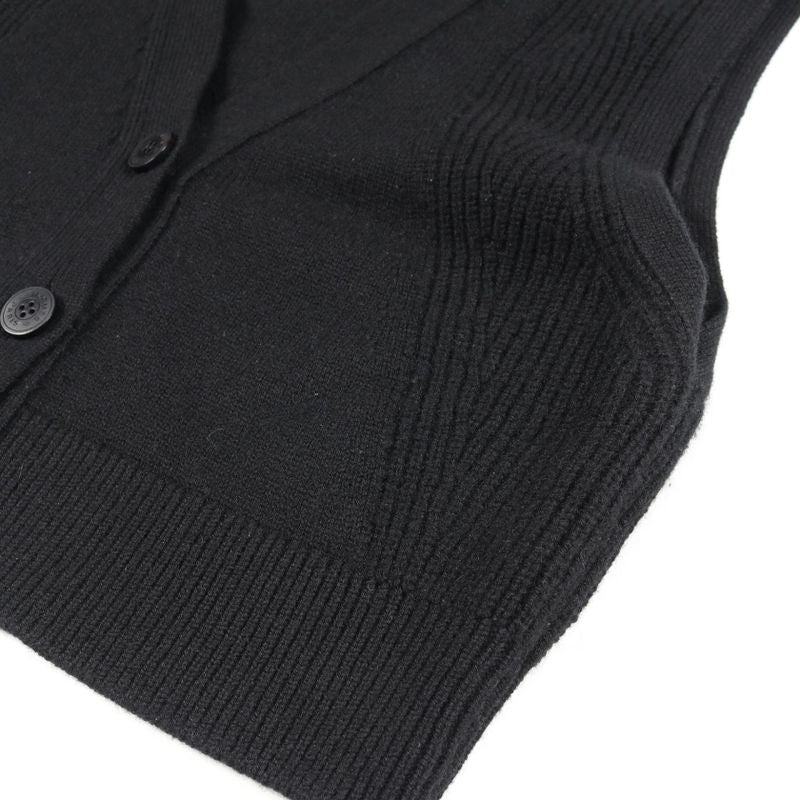 Hermes Vest Serie Button Cashmere Vest Ladies Used a