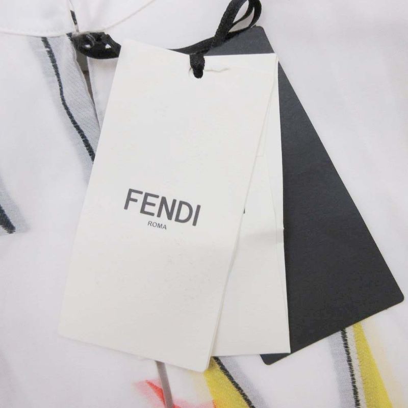 16ss Fendi Resort Collection Birds of Paradise Dress Silk Blend Birds of