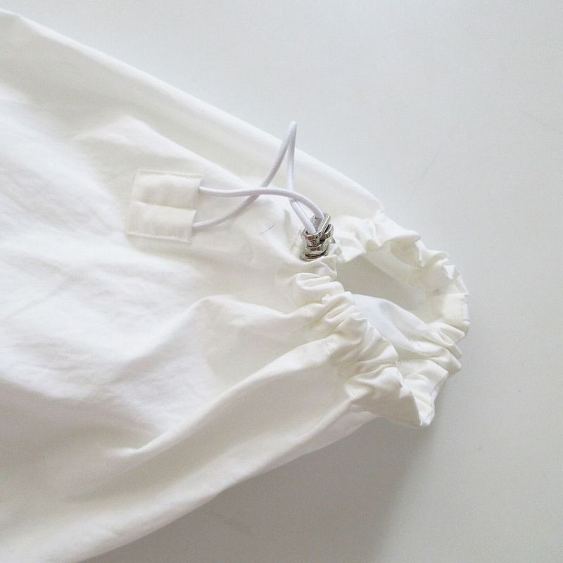 Hermes Cliquetis Button 2e0501dj Short Sleeve Shirt Dress Knee Length White