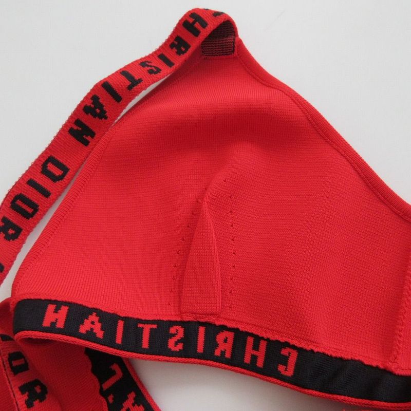 Christian Dior Jadior Brass Iere Red Bra Top Size S Red Women's 8c24001am452 Tnt