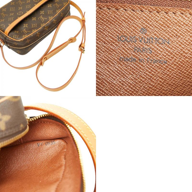 Louis Vuitton Monogram Trocadero 30 Crossbody Shoulder Bag M51272 Brown PVC